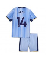 Tottenham Hotspur Archie Gray #14 Vieraspaita Lasten 2024-25 Lyhythihainen (+ shortsit)